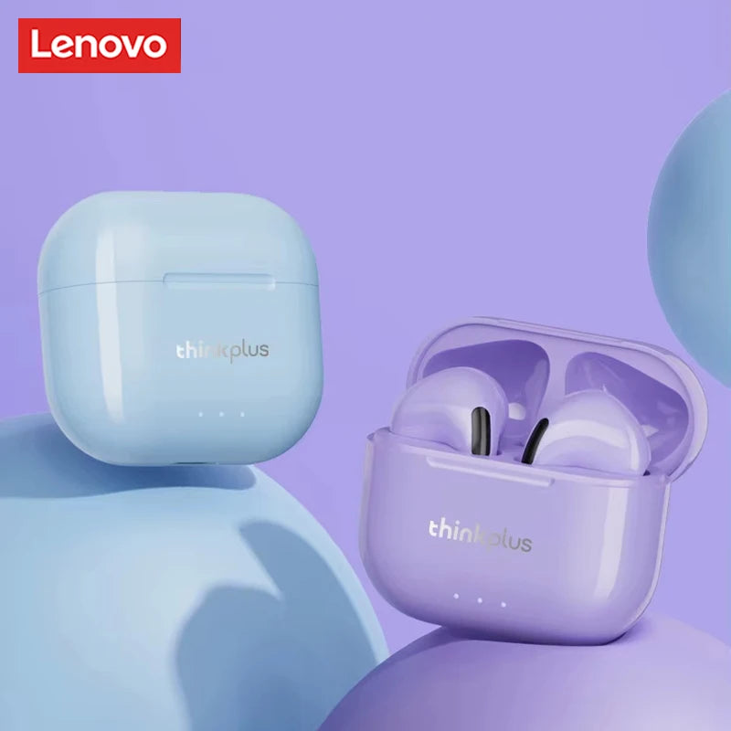 Lenovo LP40 Plus Bluetooth Earphones Wireless Headset Noise Reduction Headphones 230mAh HiFi Stereo Sports Earbuds With Mic Tidesmit