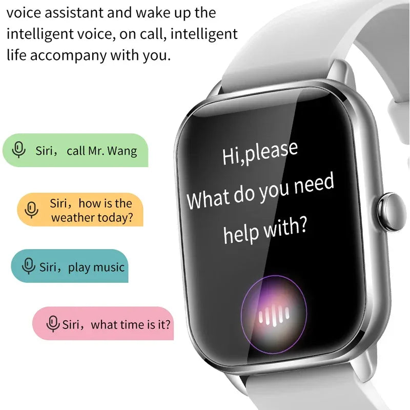 Smart Watch 1.9inch Fitness Tracker Watch BT Call Smartwatch Continuous Heart Rate Monitoring Factory Directly PK C61 Smartwatch - Tidesmit