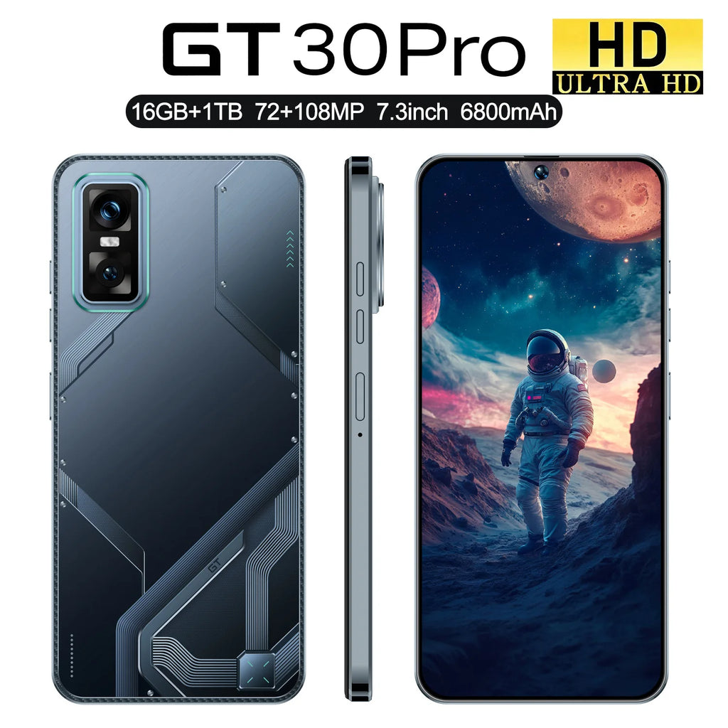 Infinix GT30 Pro 5G Smartphone, 16GB RAM, 1TB Storage - Gray Tidesmit
