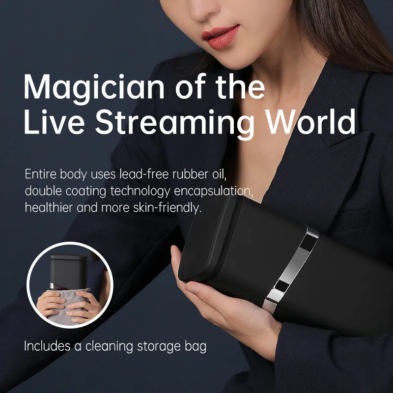 Hot yy-1 pink selfish phone small ring tiktok light photo and video production battery powered ring light 360 photo studio Tidesmit