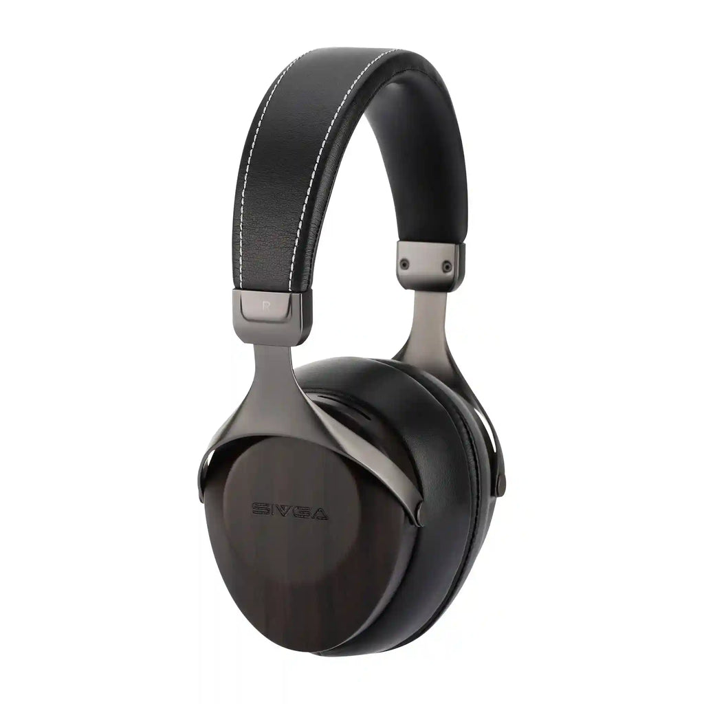 Closed Back Wood Headphones - High Fidelity 50mm Studio Monitor Tidesmit