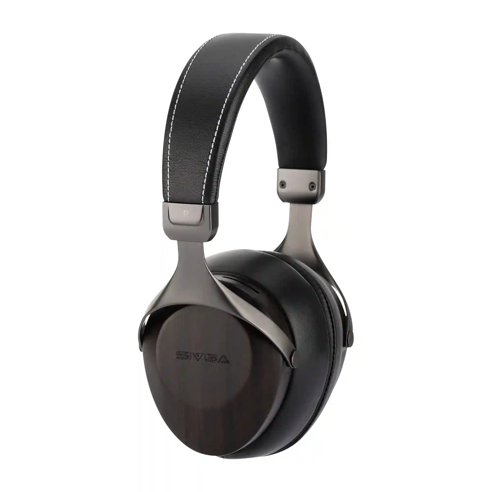 Closed Back Wood Headphones - High Fidelity 50mm Studio Monitor Tidesmit