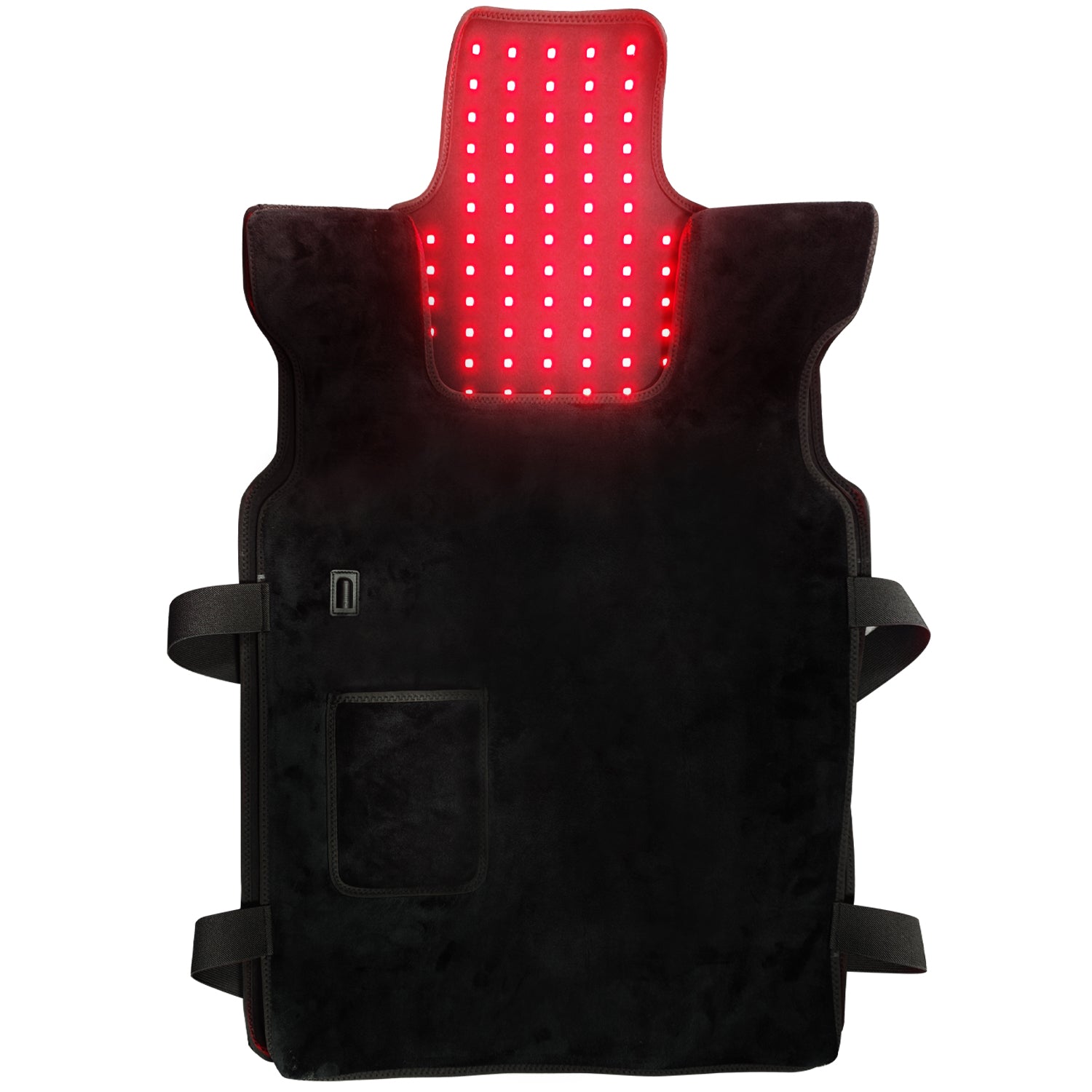 Red Light Therapy Vest - 660nm/850nm Back Muscle Relief Wrap Back Massage Instrument Tidesmit