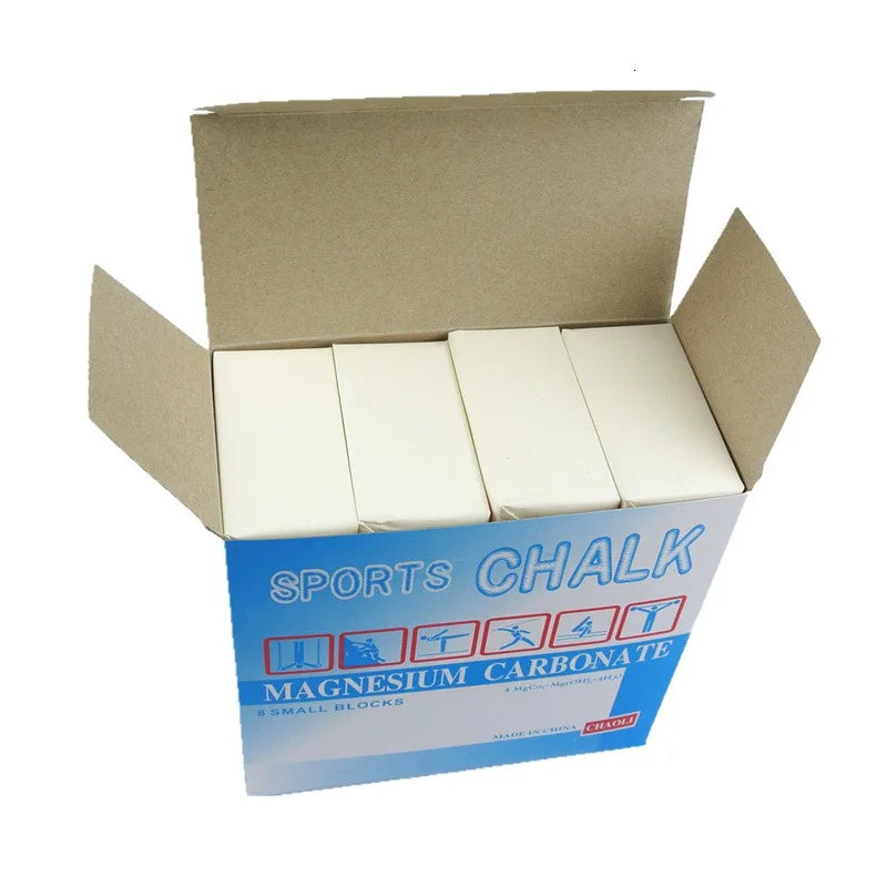 2/4/8pcs Sports Magnesium Powder Block Weight Lifting Climbing Horizontal Bar Fitness Anti Slip Gymnastic Magnesium Powder Block