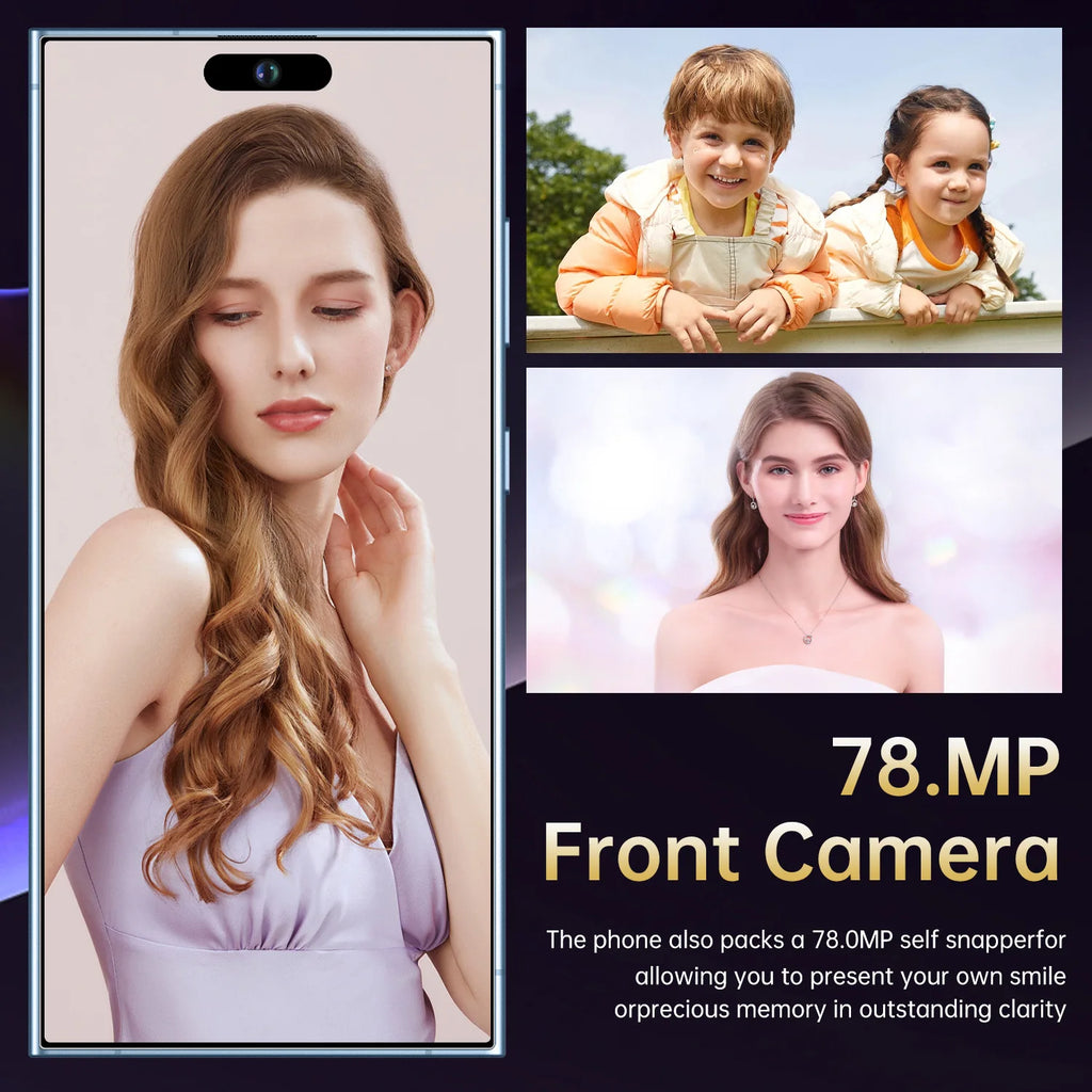 S25 Ultra smartphone featuring built-in pen, 7.3-inch display, 20MP camera, and 8-core processor.