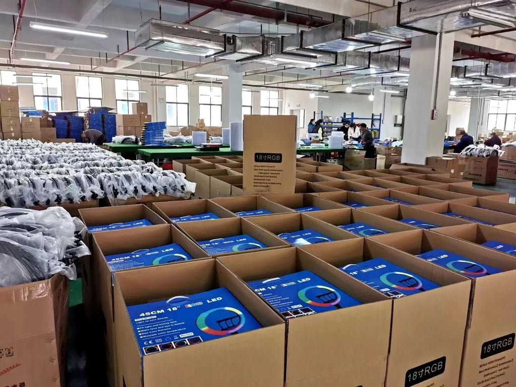 Powerful RGB LED Ring Light with Tripod for Phone Photography Tidesmit