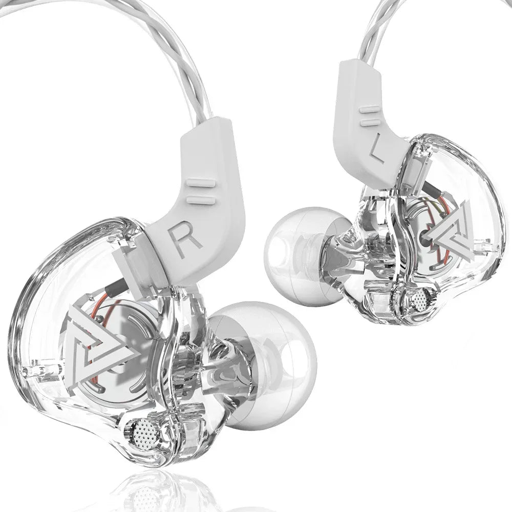 SK7 Wired Earphones With Microphone and Bass Stereo | Tidesmit AK6 White Tidesmit