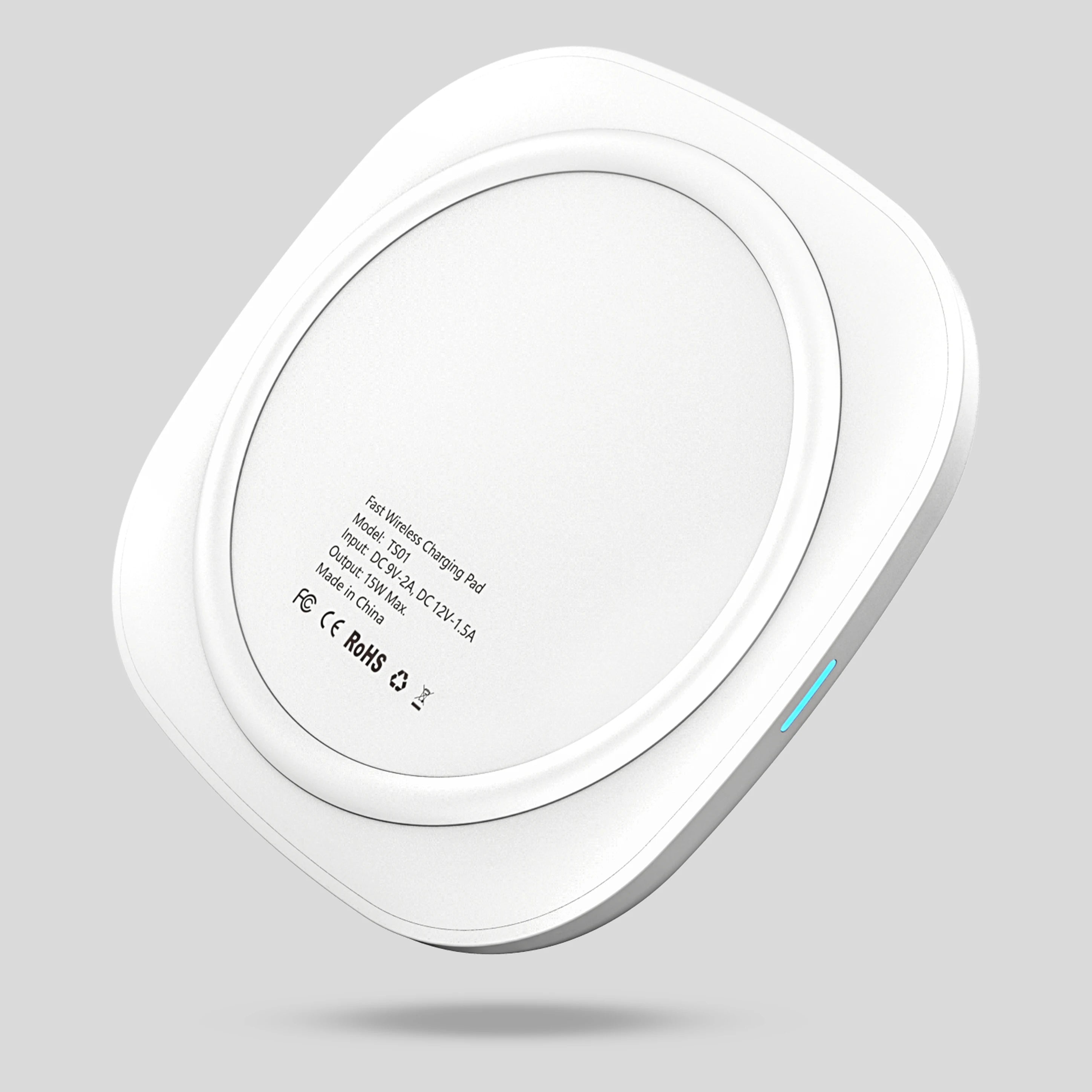 2025 QC3.0 Desktop Charger Pad for Samsung for iphone 15 Pro Max Thin Portable Station Tidesmit