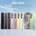 2025 New Original S26 Ultra Smartphones 5G Dual SIM Mobile Phone 22GB+2TB Storage 100W Quick HD Face Unlock Android 15 Spanish Tidesmit