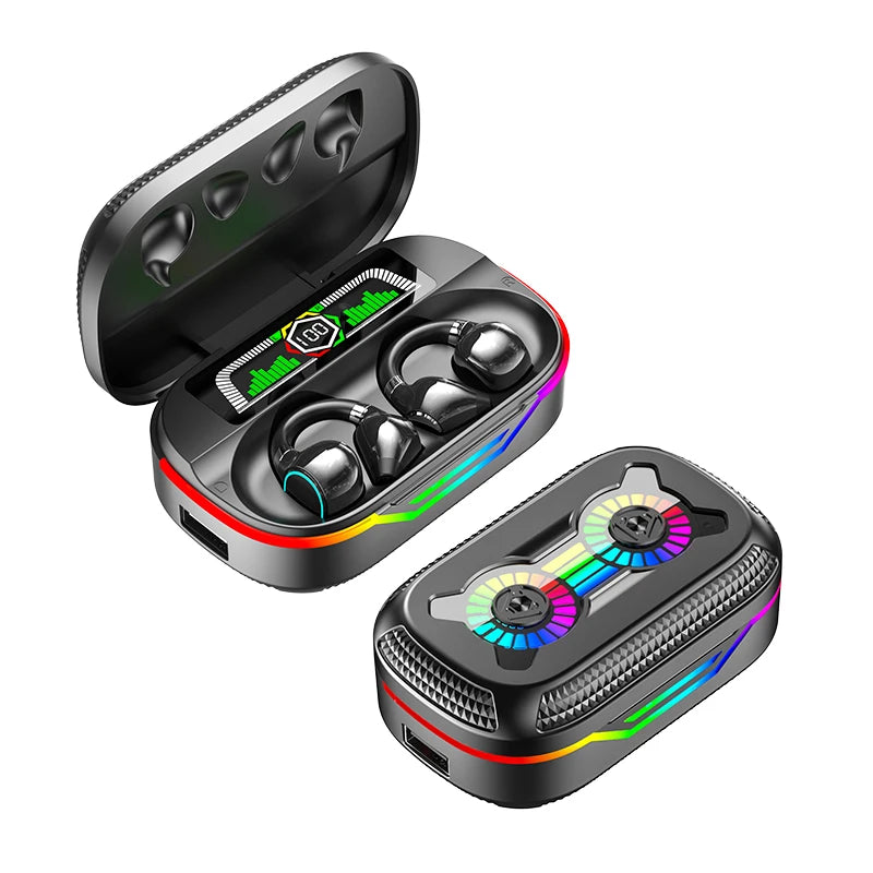 Hot Sales DX-11 Tws Earbuds BT V5.3 LED Display Gaming Earphone in Ear Headphone DX-11Earbuds Tidesmit