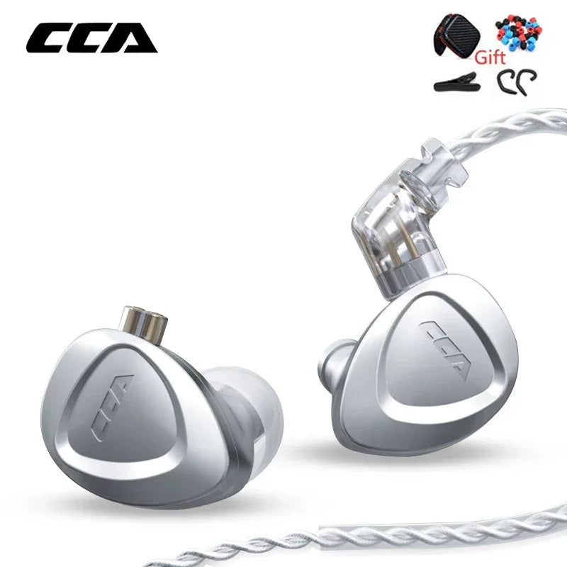CCA C12 In-Ear Monitor Headphones - 12-Driver Hybrid HiFi by Tidesmit Tidesmit