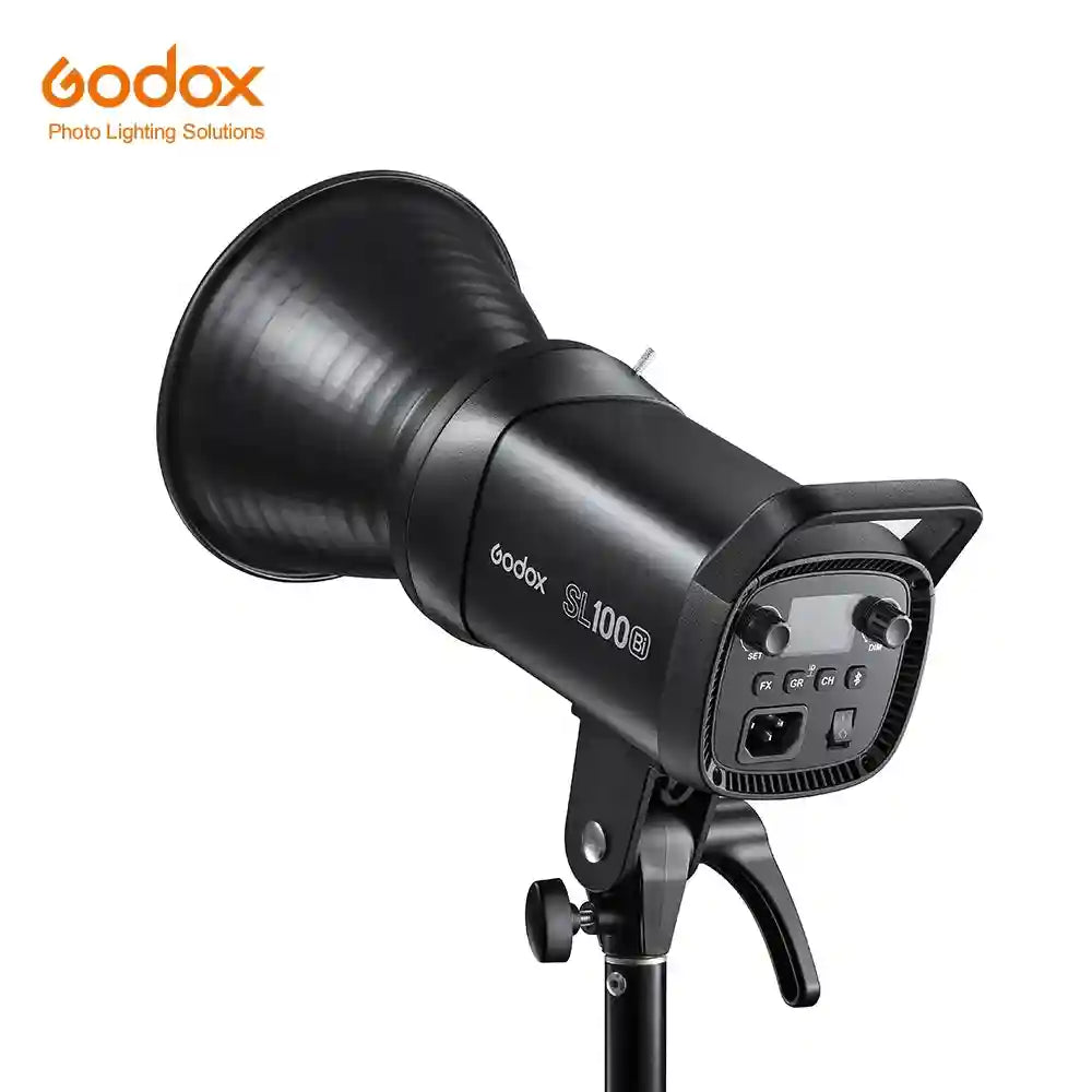 Godox SL100Bi Bi-Color LED Video Light - 100W Bowens Mount Studio Kit Tidesmit