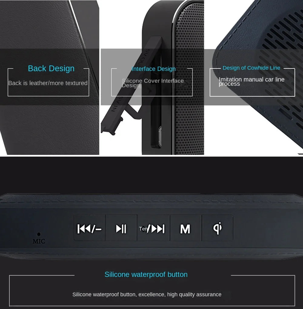 Power bank charger-2025 Creative Mobile Phone Holder with Power Bank and Speaker Tidesmit