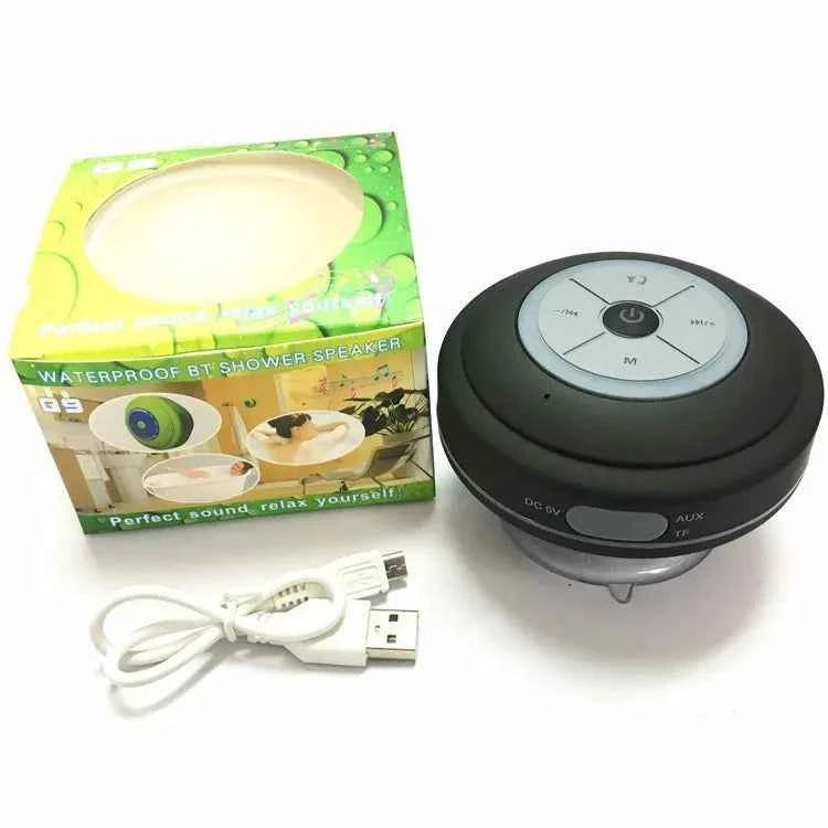 Q9 Portable Outdoor LED Subwoofer Shower Music Sound Box Wireless Waterproof BT Mobile Speaker With TF/FM/AUX Splashproof My Store