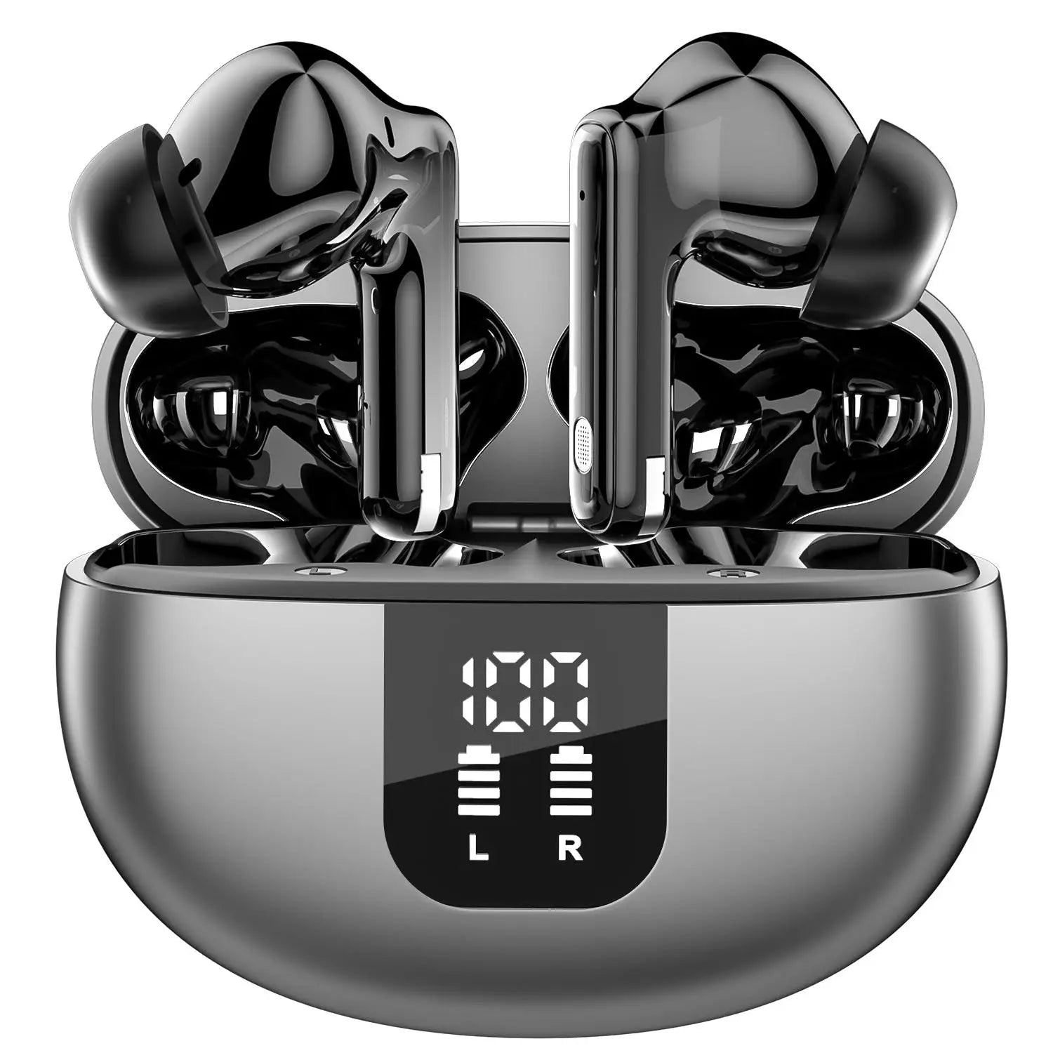 Q10 ANC Wireless Earbuds, HiFi Sound Quality with Transparency Mode, Long Battery Life LED Indicator TWS Earphones Tidesmit
