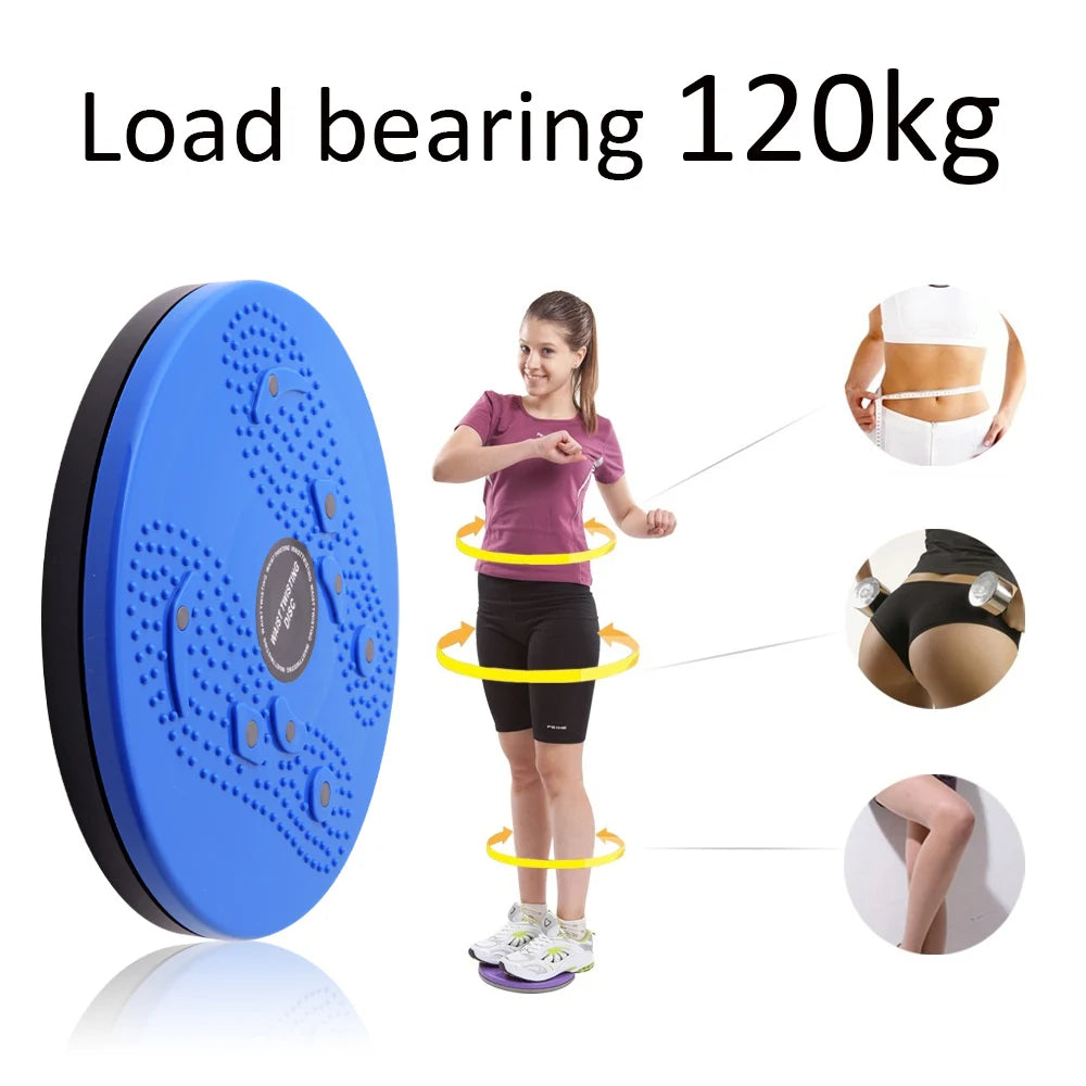 Waist Twisting Disc for Cardio Exercise and Foot Massage - Tidesmit Body Shaping Massage Equipment Tidesmit