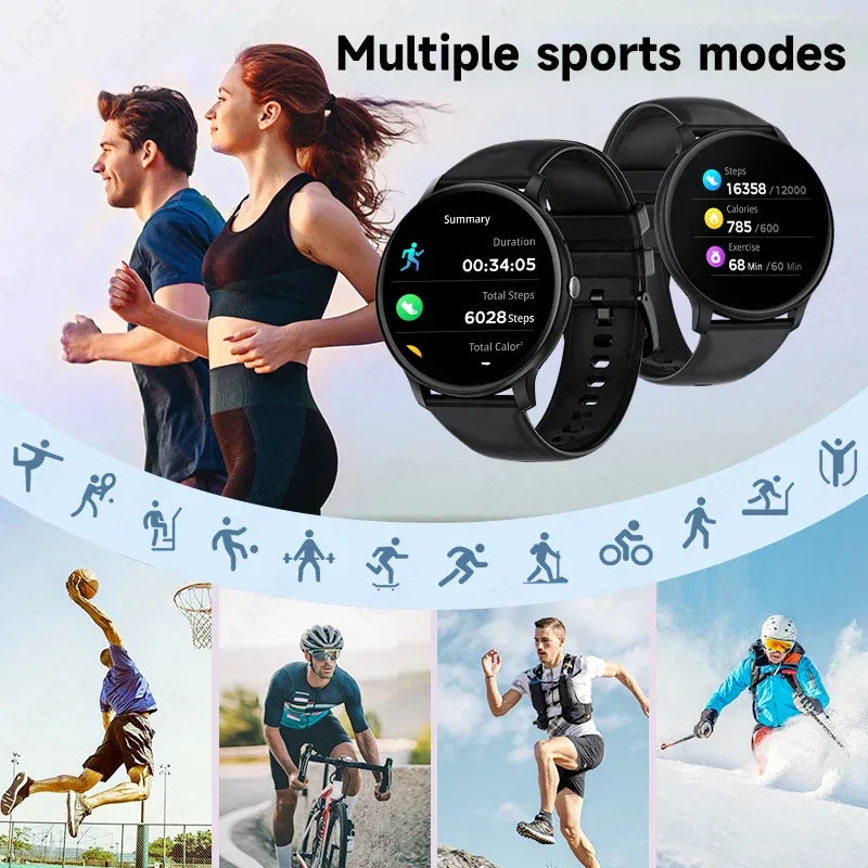 LIGE BW0905 Dial Answer Phone Call Al Voice Assistant Fitness Intellect Watch Multisport tracker Watch Smart Android Ios - Tidesmit