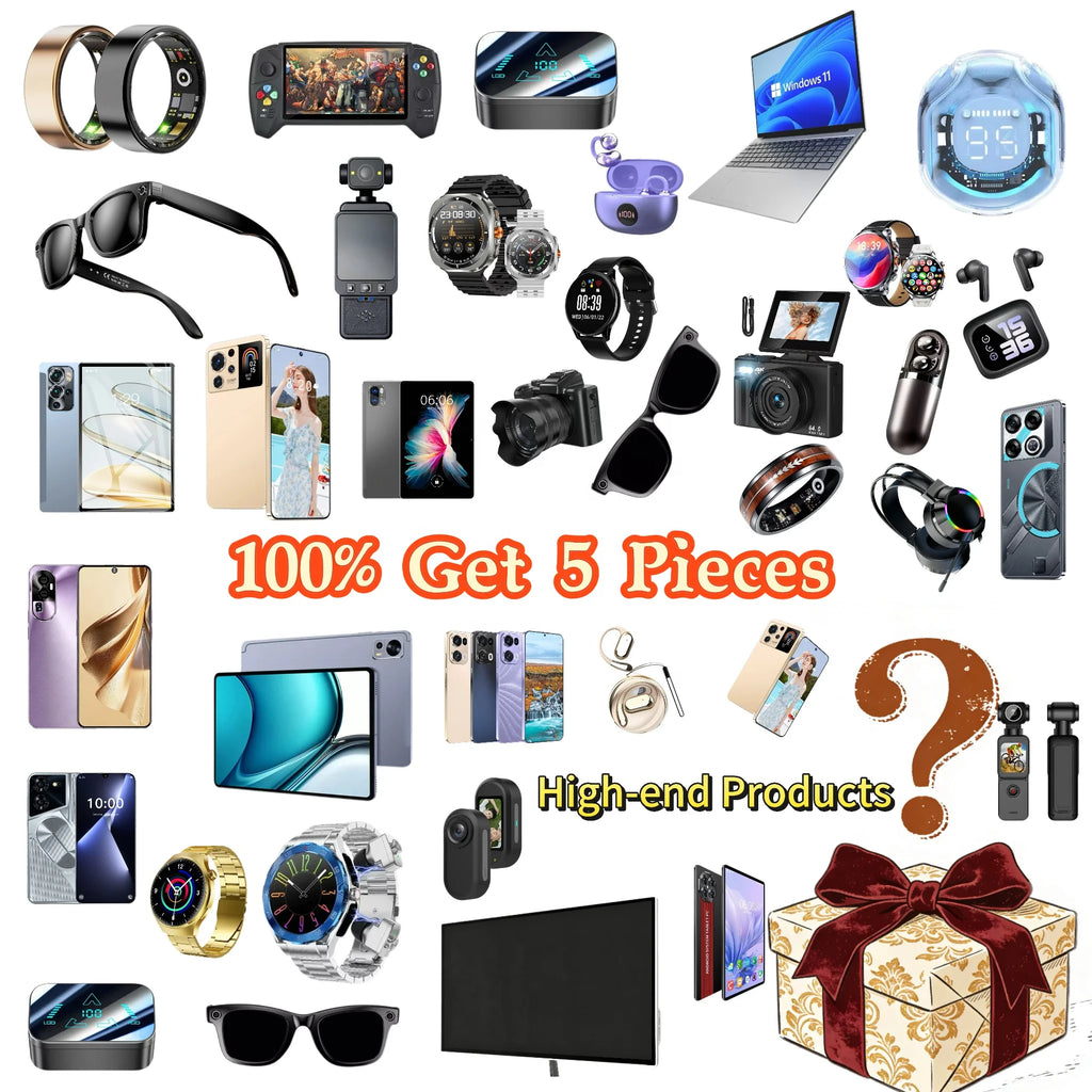 Mystery 5G Smartphone: 16GB RAM, 1TB Storage, 5-Piece Bundle Tidesmit