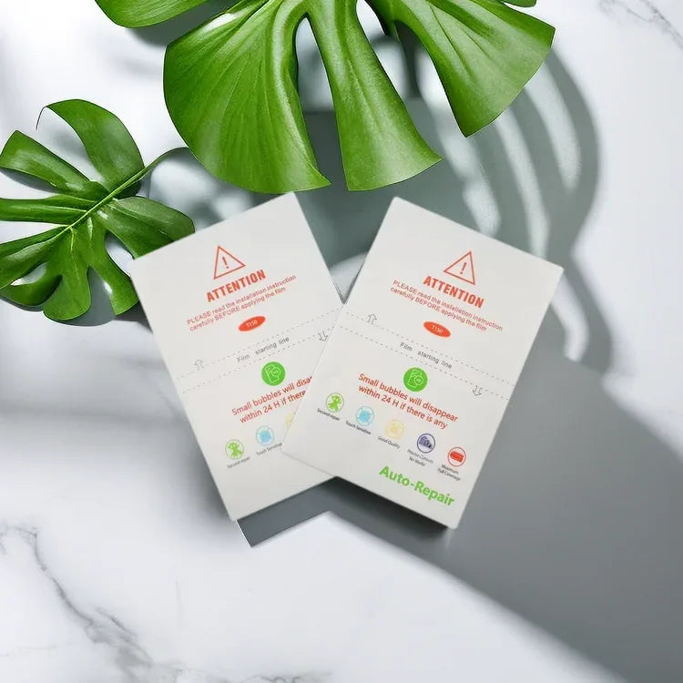 0.35mm Hydrogel TPU Screen Protector for iPhone 13 Max Pro Max & Plus HD Clear Protective Film for Cutting Machine & Camera (Pack x 20 Units) - Tidesmit