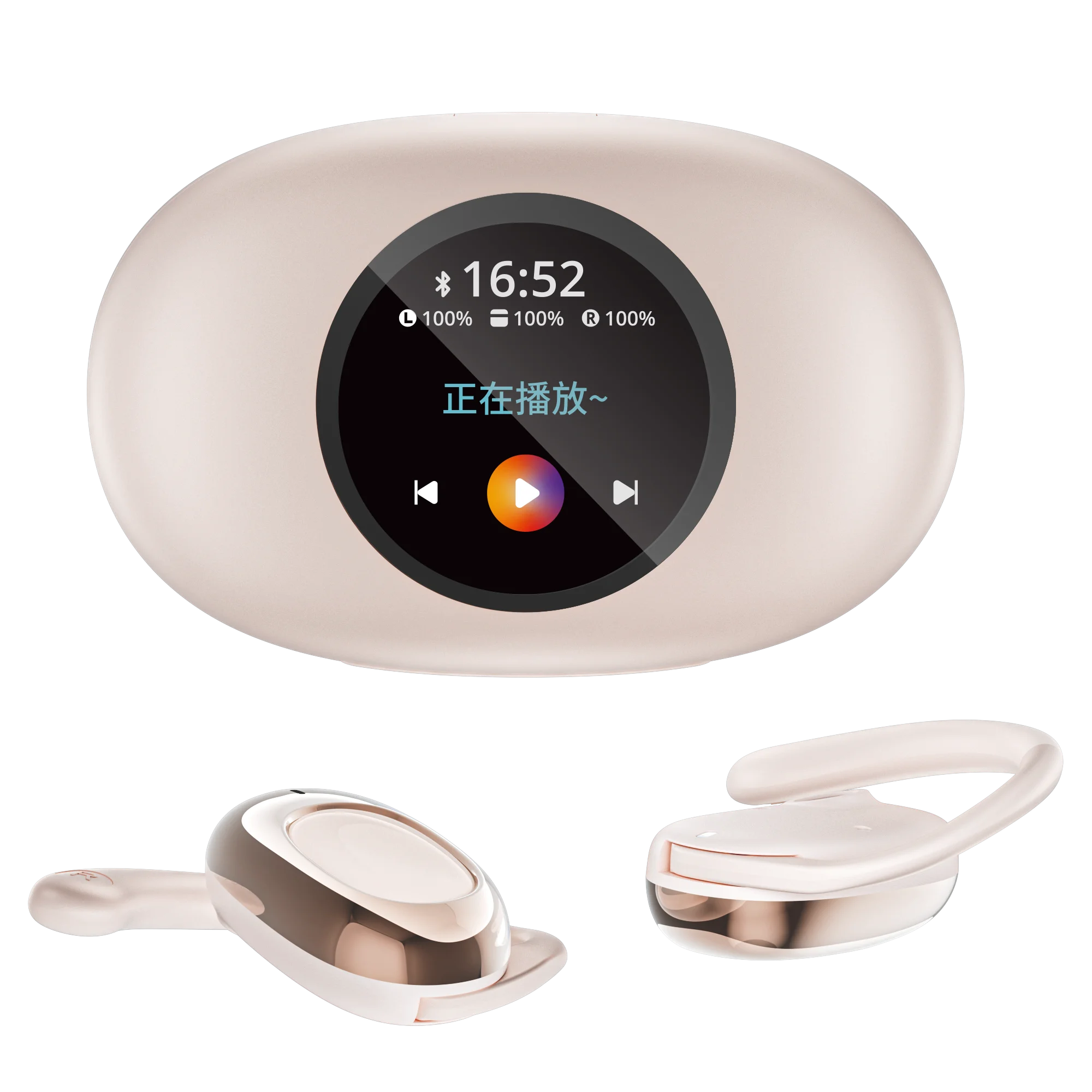 Y39 Wholesale Manufacturer Hanging Ear Wearing Earbuds Wireless Earbud Waterproof Sport AI Translation Headphones Tidesmit