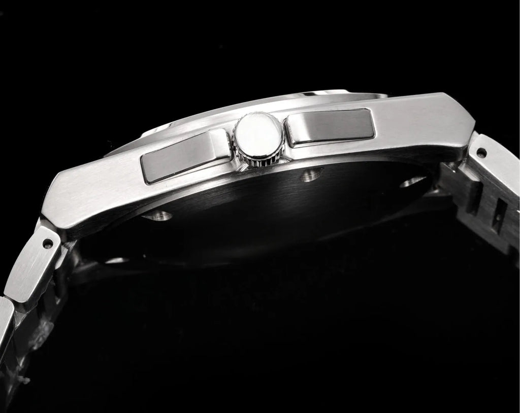 Fashionable Luxurious New Model Watch Stainless Steel case Automatic Winding Mechanical Watch for Men Sporty Waterproof Watch
