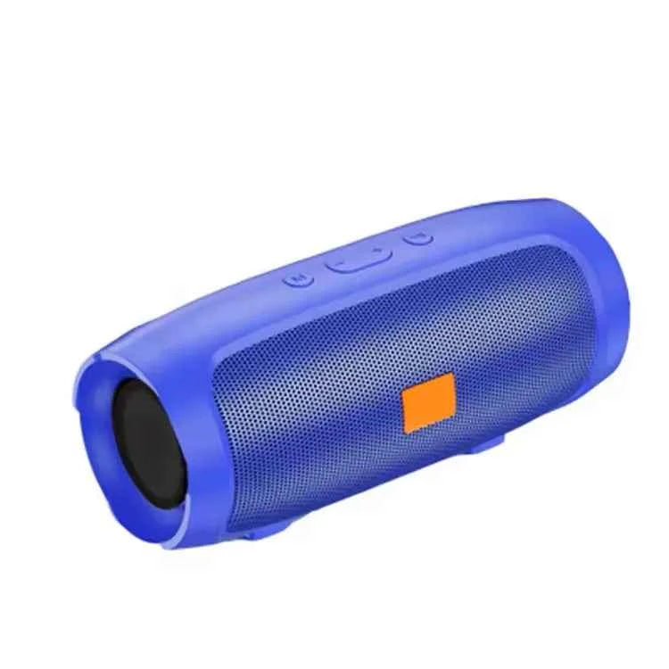 Portable for Bt Speaker Heavy Bass Column Stereo HiFi Soundbar Subwoofer Supports AUX TF Card FM Home Party Outdoor Blue Universal My Store