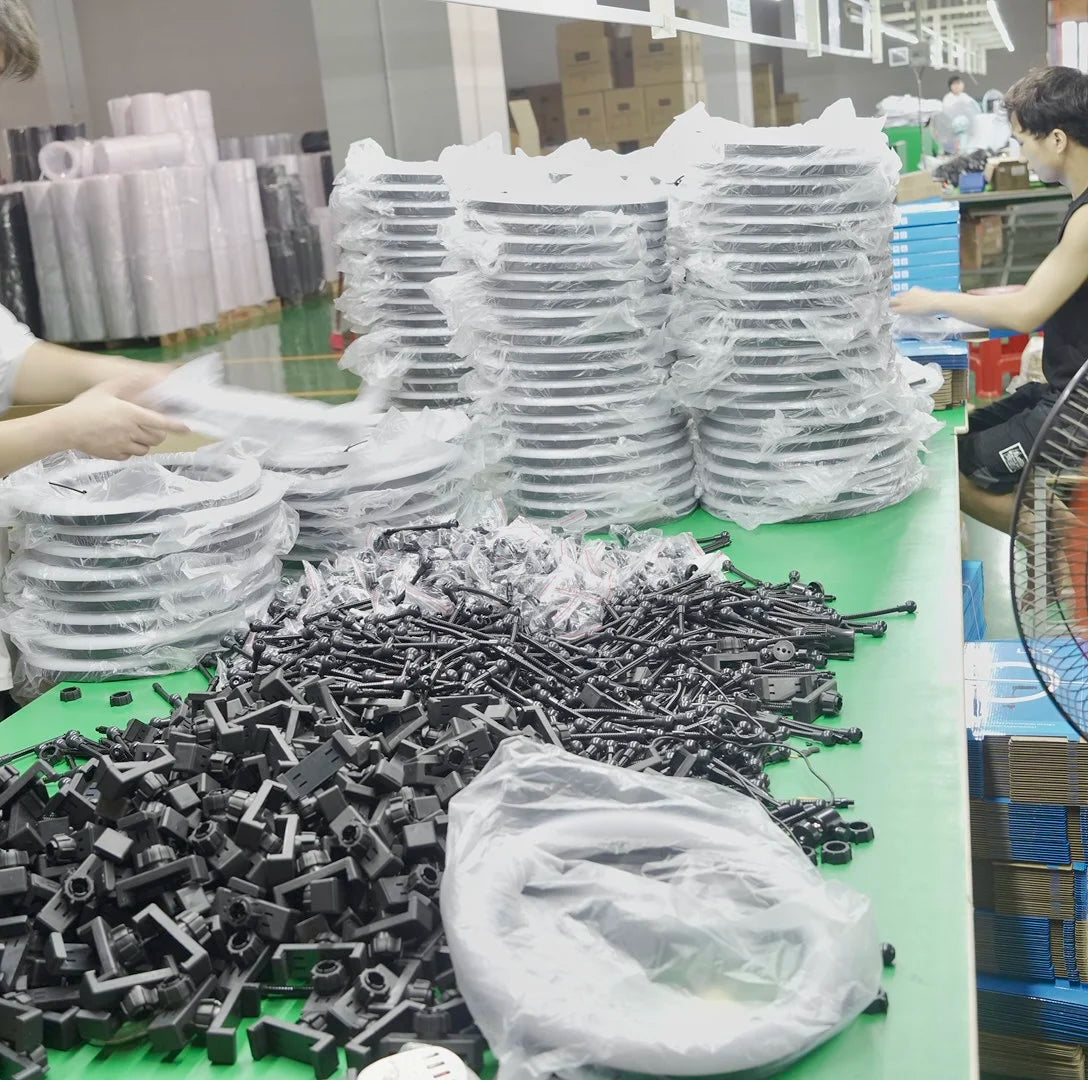 Powerful RGB LED Ring Light with Tripod for Phone Photography Tidesmit