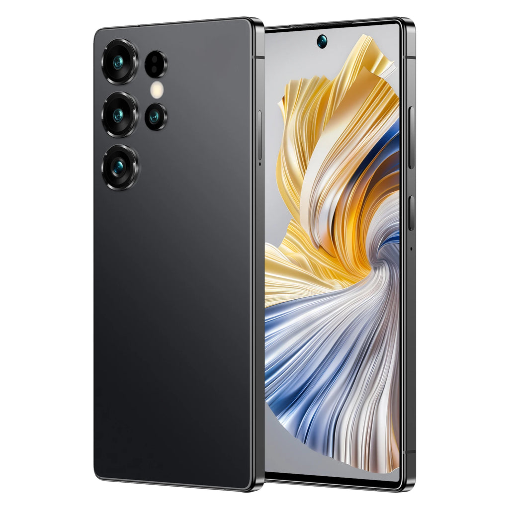 ULTRA 5G S25 EU Global Version Smartphone with 7.3 Inch HD Screen 12GB+512GB RAM 108MP Rear Camera Dual SIM for Gaming Used