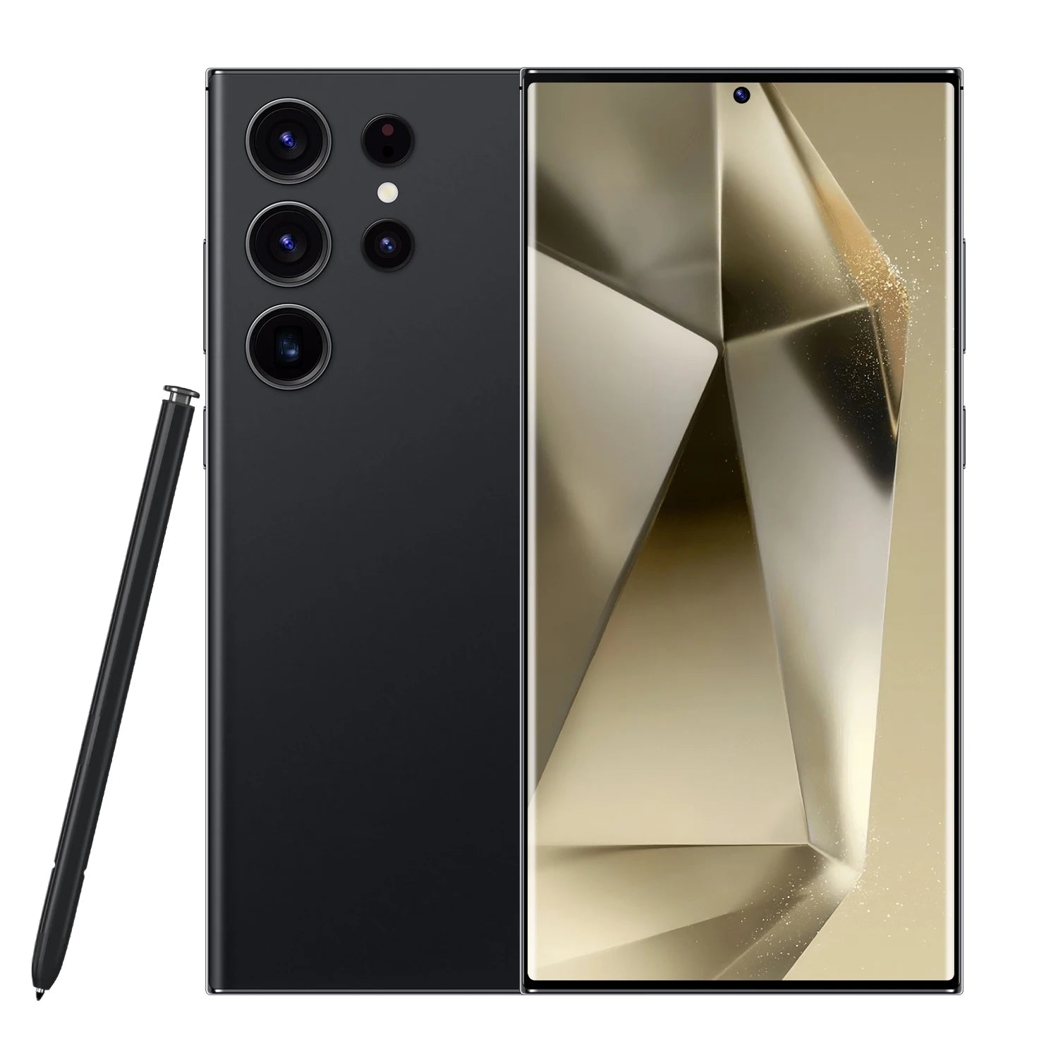 Newest Note30 Ultra Big Screen 5G Android Smart Phone 7.3-inch Water Drop Screen 16GB +1TB Fingerprint Unlocked Mobile Phone Black 16g Tidesmit