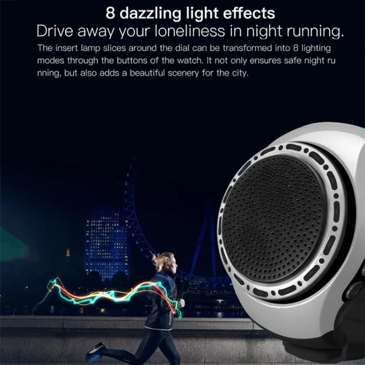 New U6 Watch-shaped Wearable Wireless Speaker Selfie Sports Portable Mibi Smart Watch Type Speaker Tidesmit