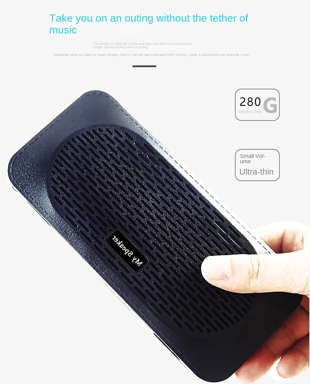 Power bank charger-2025 Creative Mobile Phone Holder with Power Bank and Speaker Tidesmit