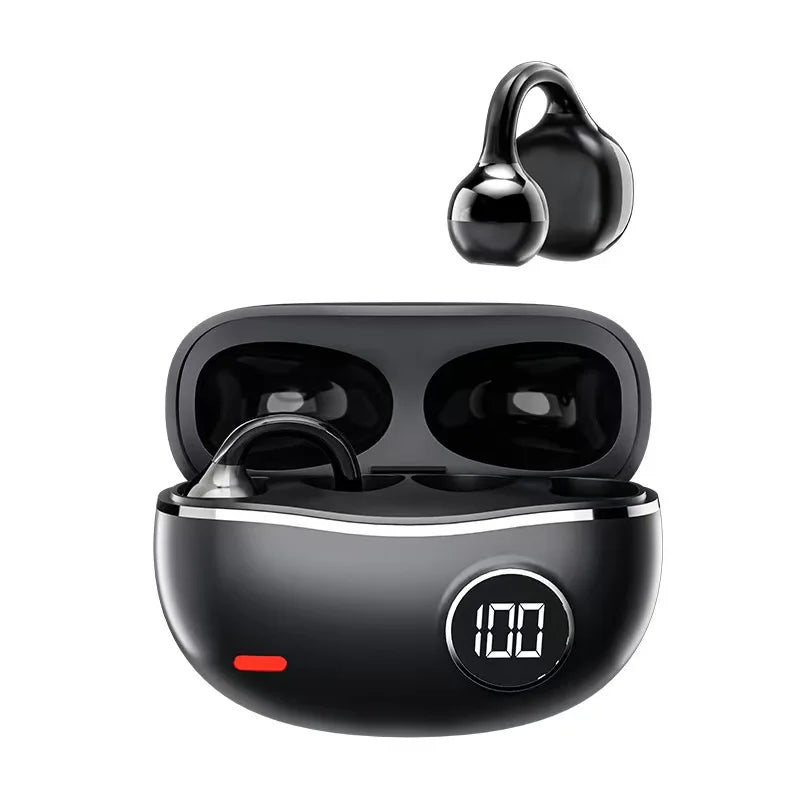 Hot Selling Fashion TWINS Truly Wireless Earbuds Open and No Leak Bass Sound Ear-clip with LED Battery Indicator Tidesmit