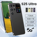 5G Smartphone 7.3 Inch 1TB Storage 16GB RAM Dual SIM Gray Black 16g 1TB Tidesmit