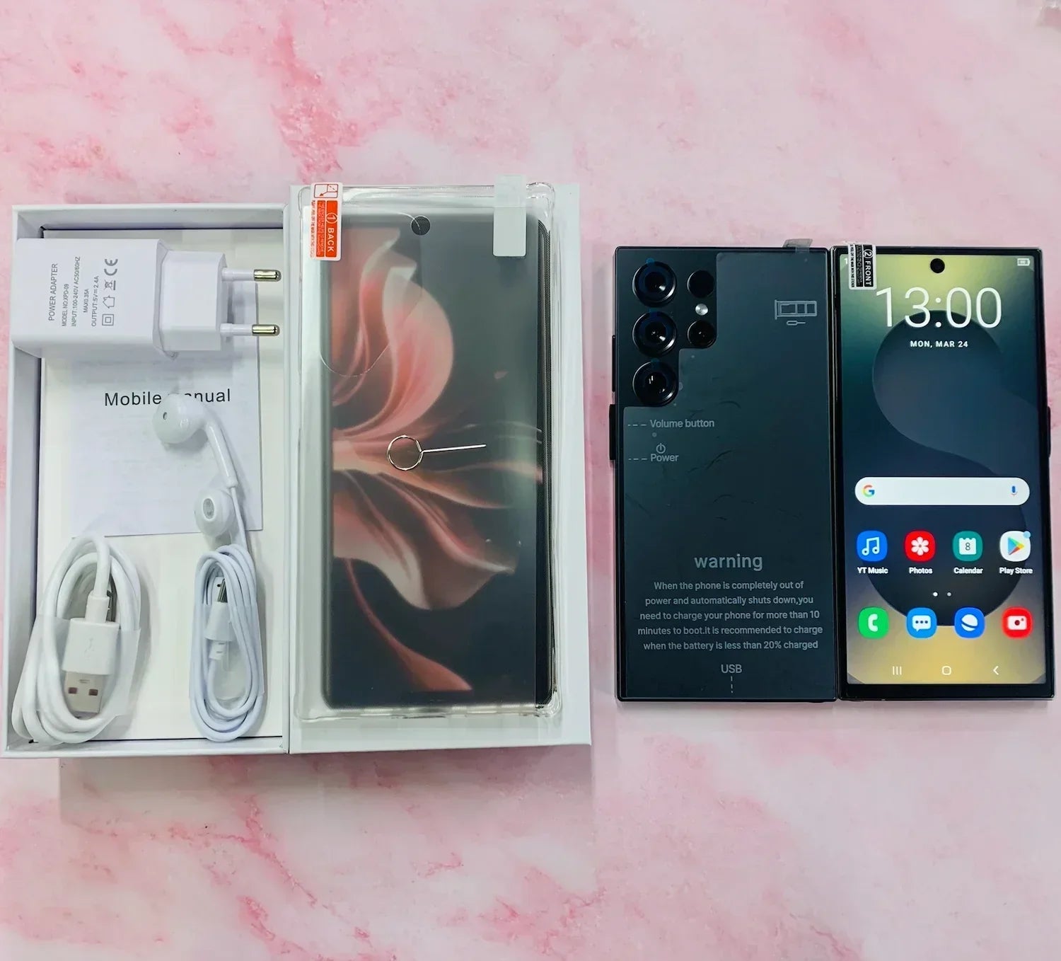 New S25 Ultra 22GB+2TB Smartphone Global 5G Android 15 Mobile Phones Wholesale 6.9 Inch Gaming S25 ultra Cellphones Tidesmit