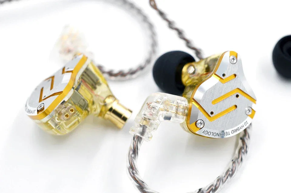 KZ ZS10 Pro 5-Driver Hybrid HiFi Wired Earbuds by Tidesmit Tidesmit