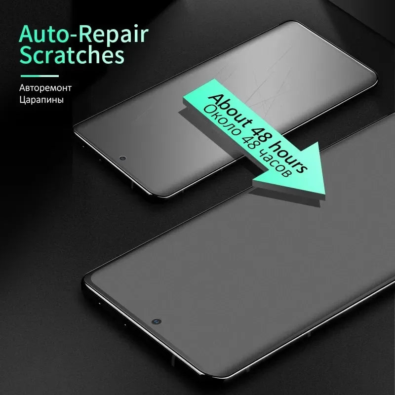 Matte Hydrogel Screen Protector for Samsung Galaxy - 4 Pack Bundle Tidesmit