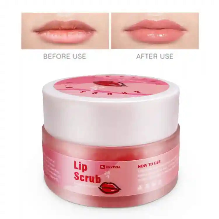 Sugar Lip Scrub Exfoliator for Smooth Lips - Organic Mint by Tidesmit Lip Care Tidesmit