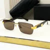 European American Fashion Cross-Border Sunglasses Light Luxury Casual Square Home Frameless Holiday Trendy Style for Men Women