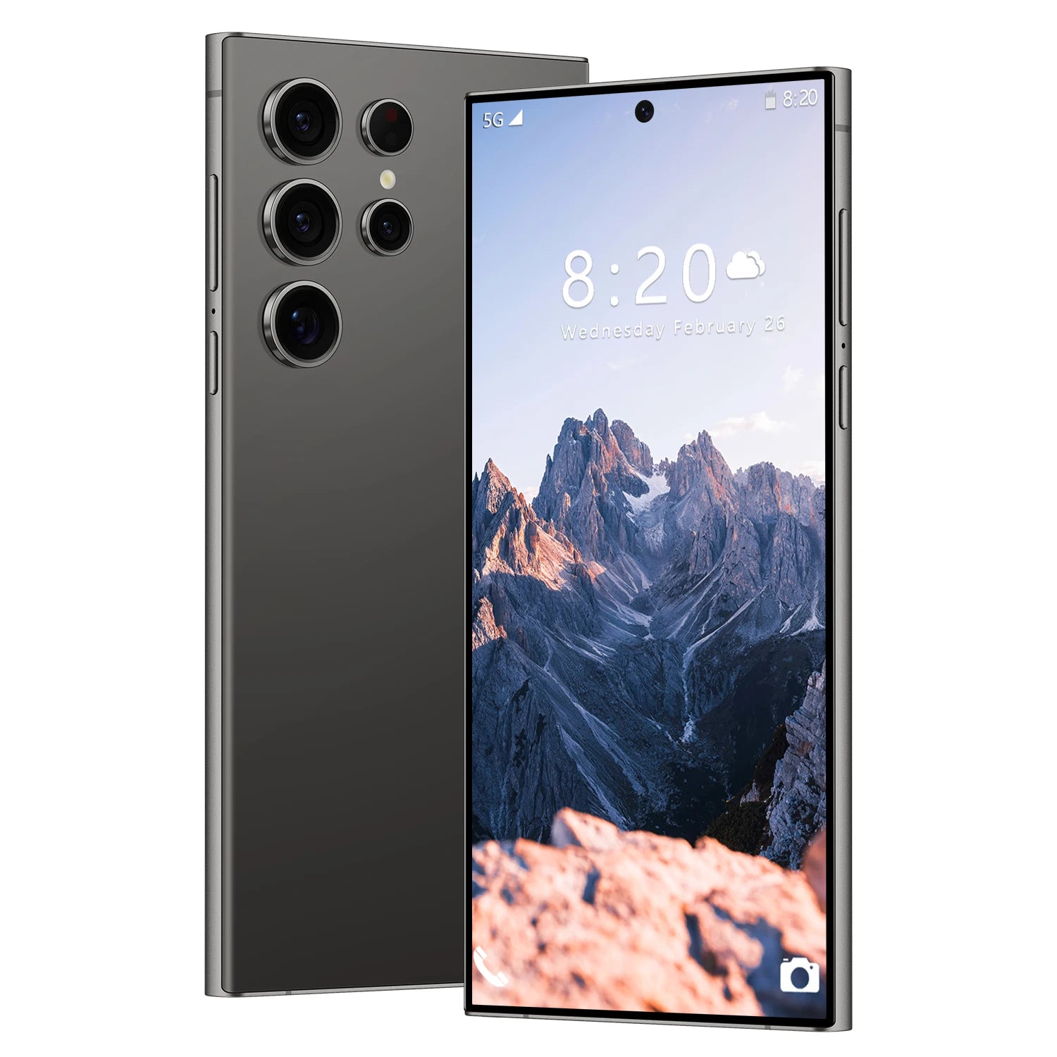 S24 Ultra Smart Phone 7-Inch Screen 16+1TB Storage Dual SIM Cheap 5G Smartphone with High-End Gaming Features Black 16g 1TB Tidesmit