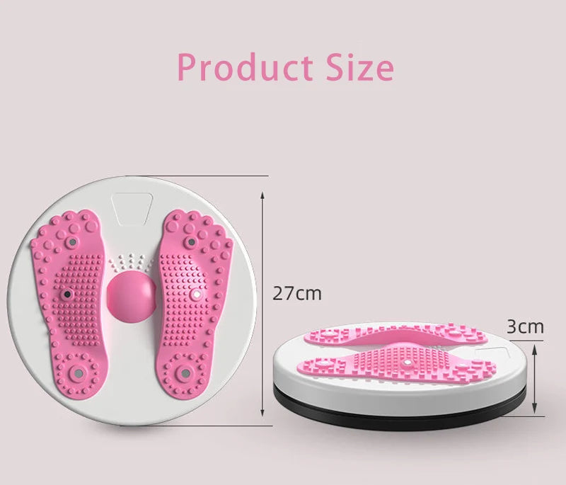 Tidesmit Waist Twisting Disc for Abdominal Training and Foot Massage Body Shaping Massage Equipment Tidesmit