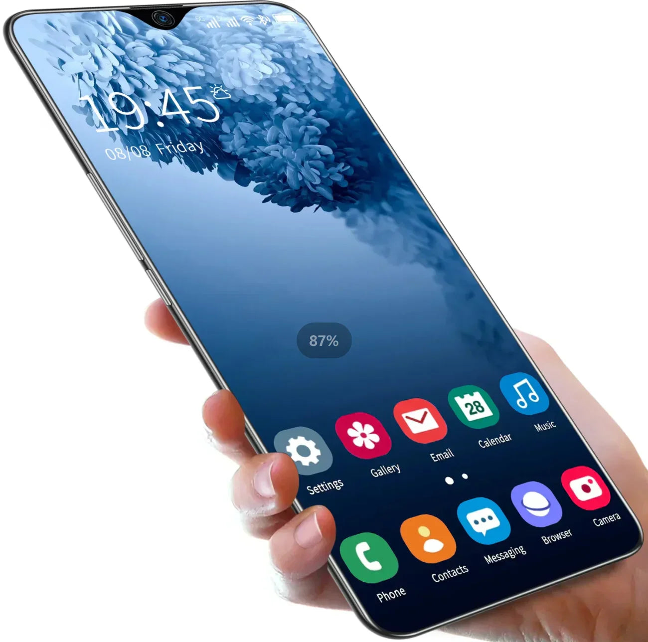 Note 30 Ultra Smartphone 7.3 Inch AMOLED Screen Telephone Smartphone 5G Cellphone Large Screen HD Camera Tidesmit