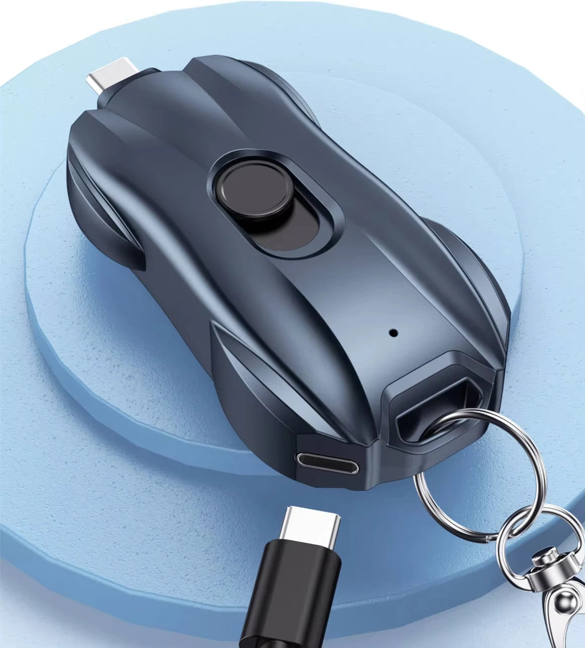 Portable Mini Battery Supply Keychain Portable Charger Mini Portable Power Bank Key Chain for Outdoor Emergency Tidesmit