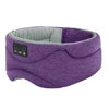 Drop Shipping Bluetooth Sleep Headphones Sleeping Eye Mask with Ultra Soft Speakers and Microphone 35 Hours of Music Play Time Purple SK-29 Tidesmit