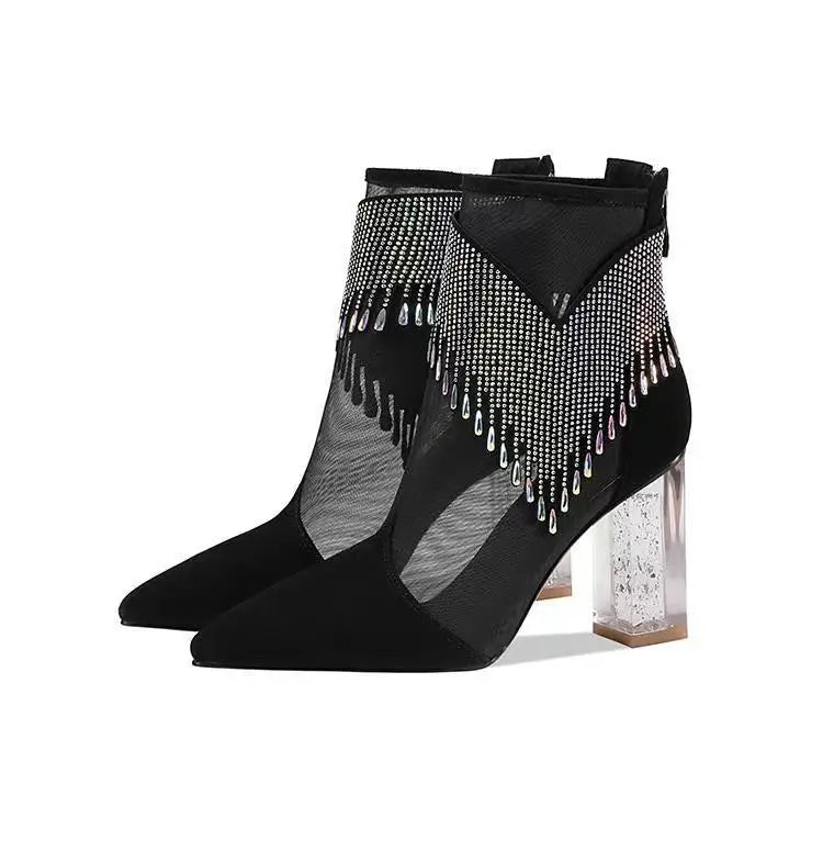 Very Popular Lace Heels for Women's Wedding Reception