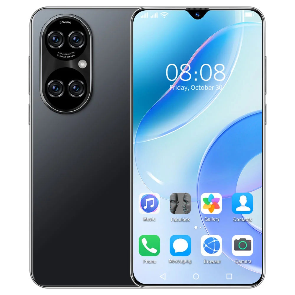 Tidesmit 5G Smartphone, 7.8 Inch 4K Display, 16GB RAM, 512GB Storage Tidesmit