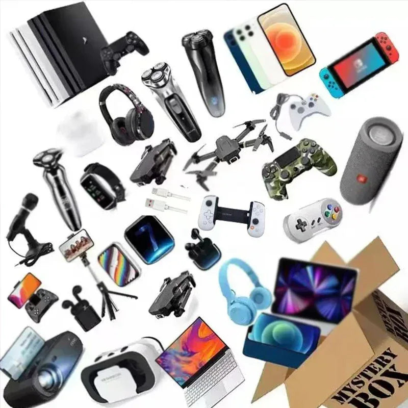 Lucky Electronics Random Vintage Mystery Boxes Smart Watch Activity Trackers IOS Android OLED Fitness Tracker SIM Slot Rubber - Tidesmit