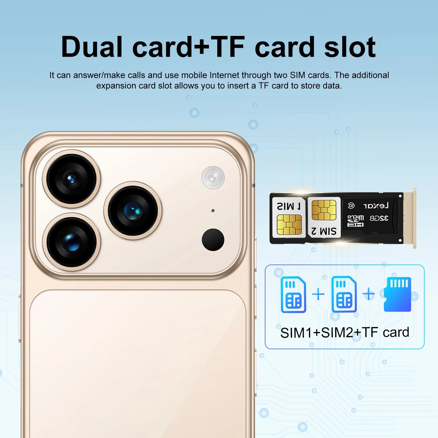 5G Smartphone 7.3 Inch AMOLED 1TB 16GB RAM Unlocked - Tidesmit Tidesmit