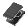 Power bank charger-[Stock]Portable Wireless Magnetic Mobile Power Bank 5000 Mah Ultra Slim Phone 5000Mah Charger Power Bank With Stand and Card Bag 10000mAh Grey with gift box Tidesmit