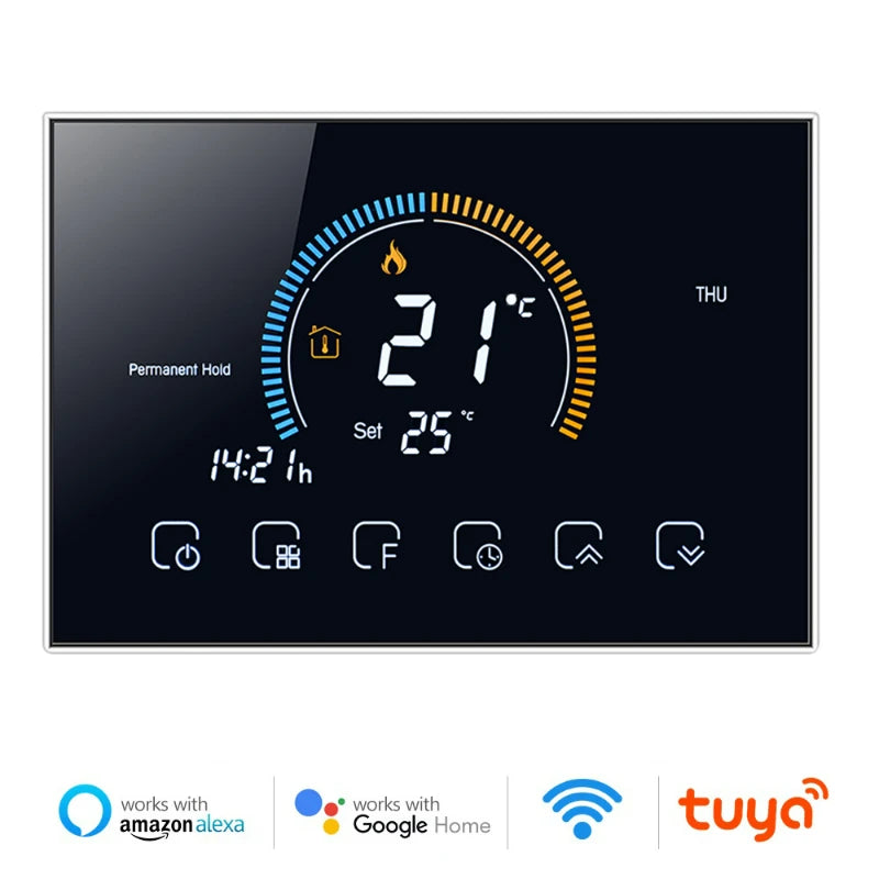 Tuya WiFi smart life Thermostat Electric Floor Heating Water/Gas Boiler Temperature Remote Controller for Google Home Alexa App