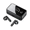 Earbuds bluetooth Wireless Long Battery Sports Earbuds Waterproof Heavy Bass Led Digital Display Gaming Earphones Black T19 Tidesmit
